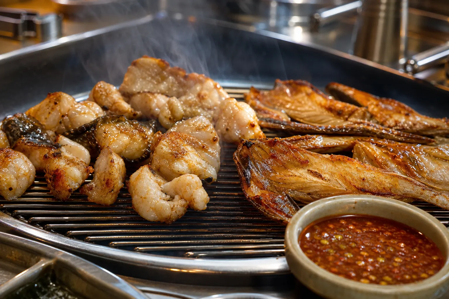 Gwangalli Hanbada Suyeong Main Branch fresh monkfish and grilled fish