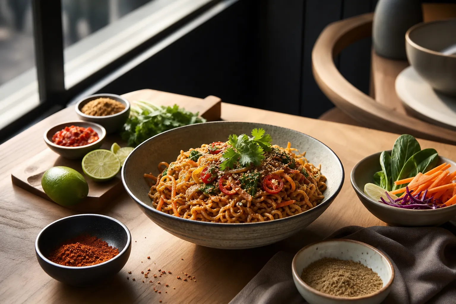 Kenya K-ramen reimagined with local spices and vegetables