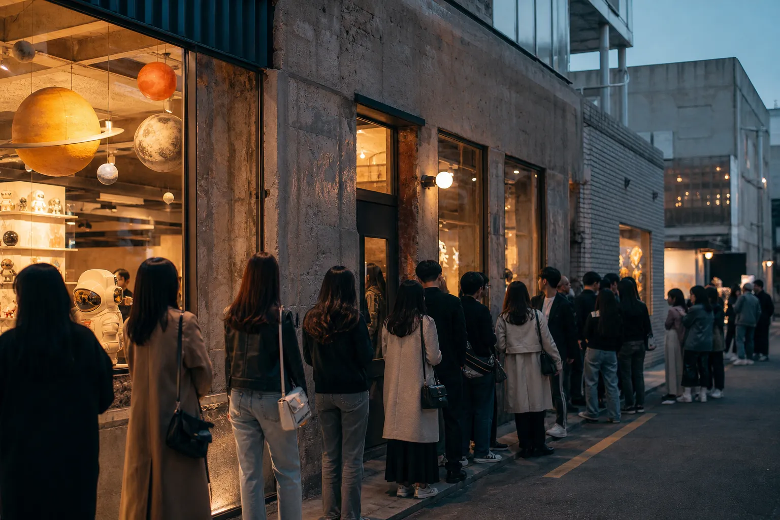 Seongsu Toy Story Popup: Pizza Planet Drew 4,000 Visitors, House of Toy Story Continues 3 성수 토이스토리 팝업 Seoul factory cafe trend concept