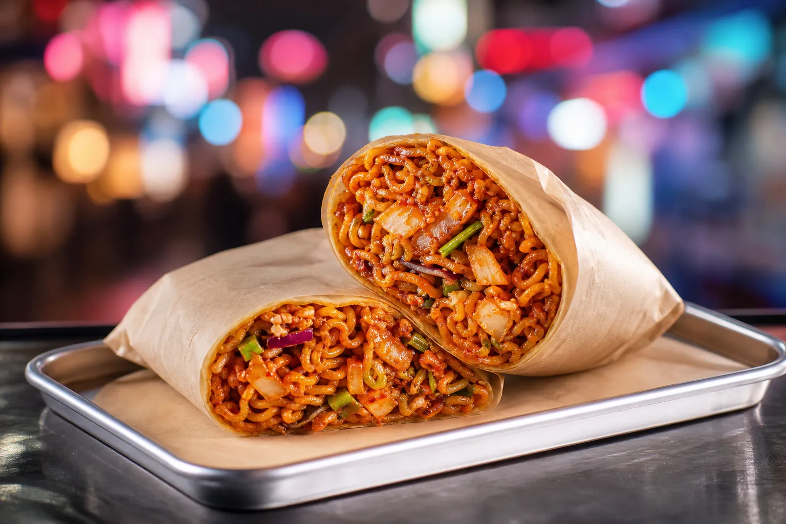 불닭 브리또 레시피 Seoul K-culture food trend