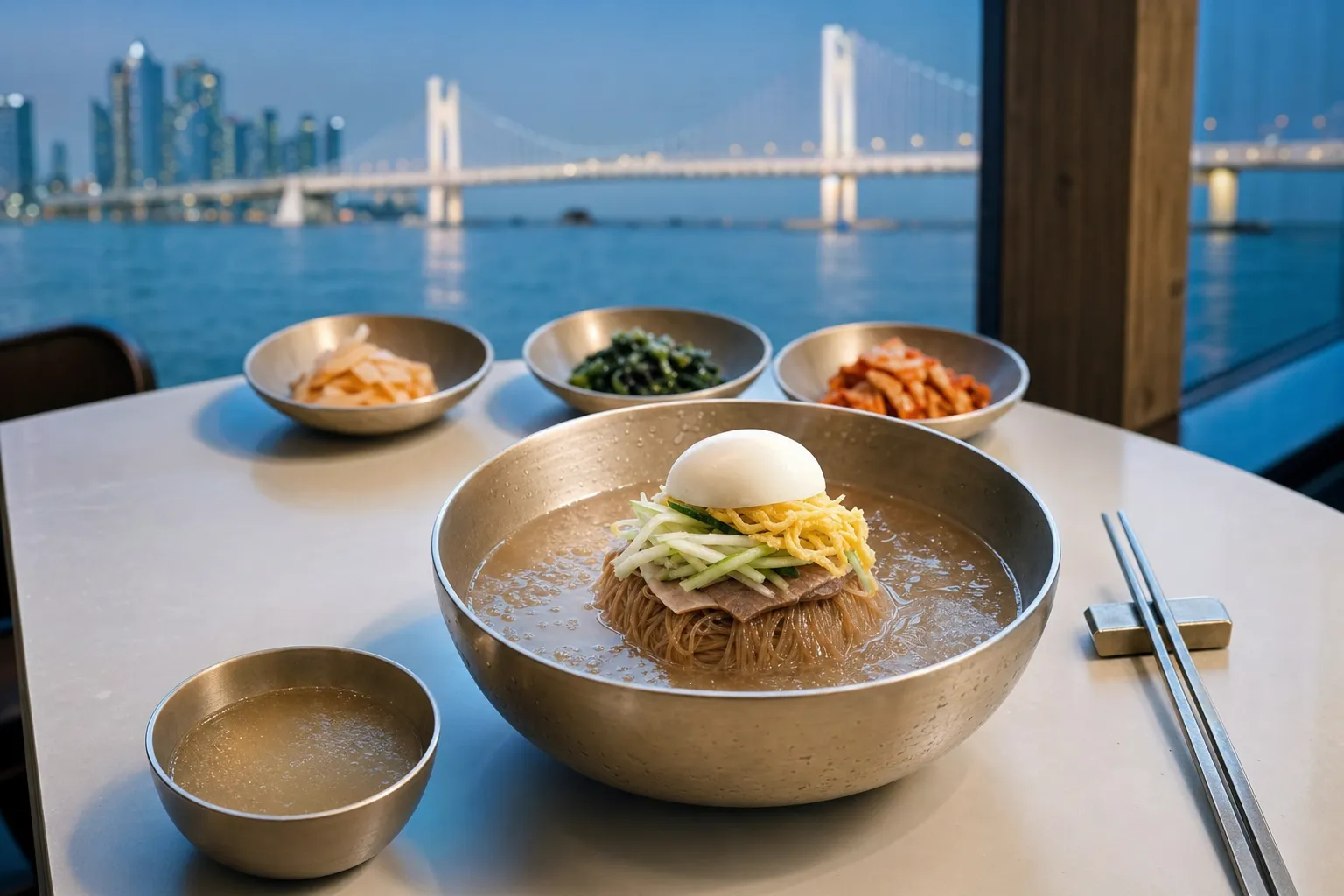 Jangsan Milmyeon Gwangan Direct Branch three-generation Busan milmyeon story