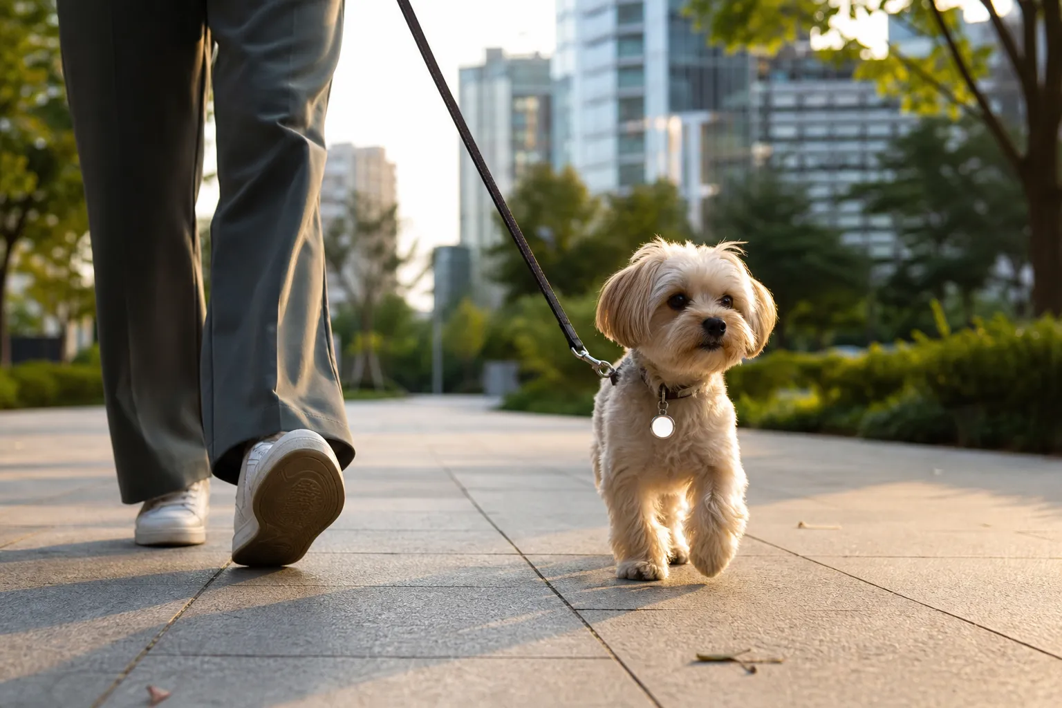 Momo Boo Privacy leash compliance Seoul pet trend