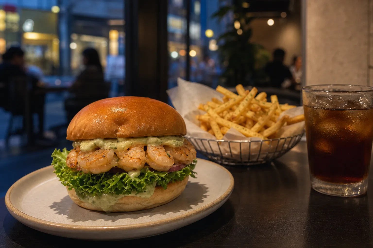 Zesty Saloon Seongsu shrimp burger Korea Burger Championship 2026 concept