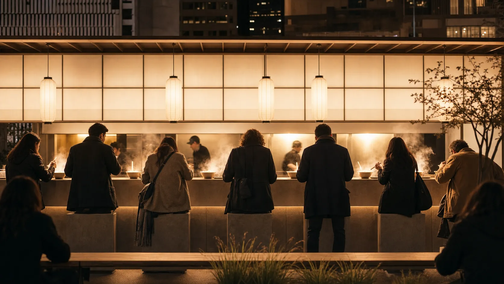 Han River Ramen Experience Zones Paris Los Angeles K-food event concept