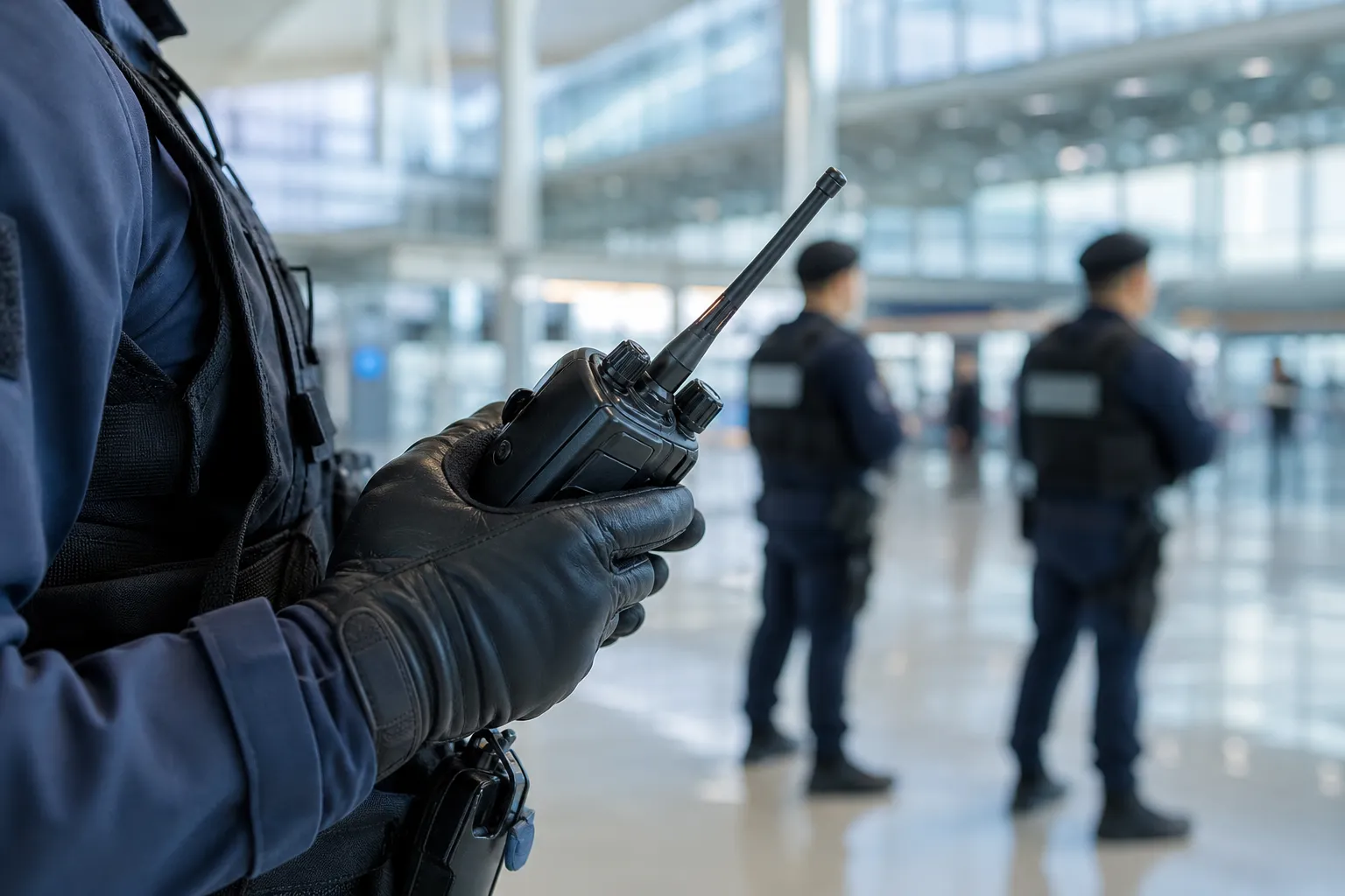 Hong Myung-bo airport police online threat reports security concept