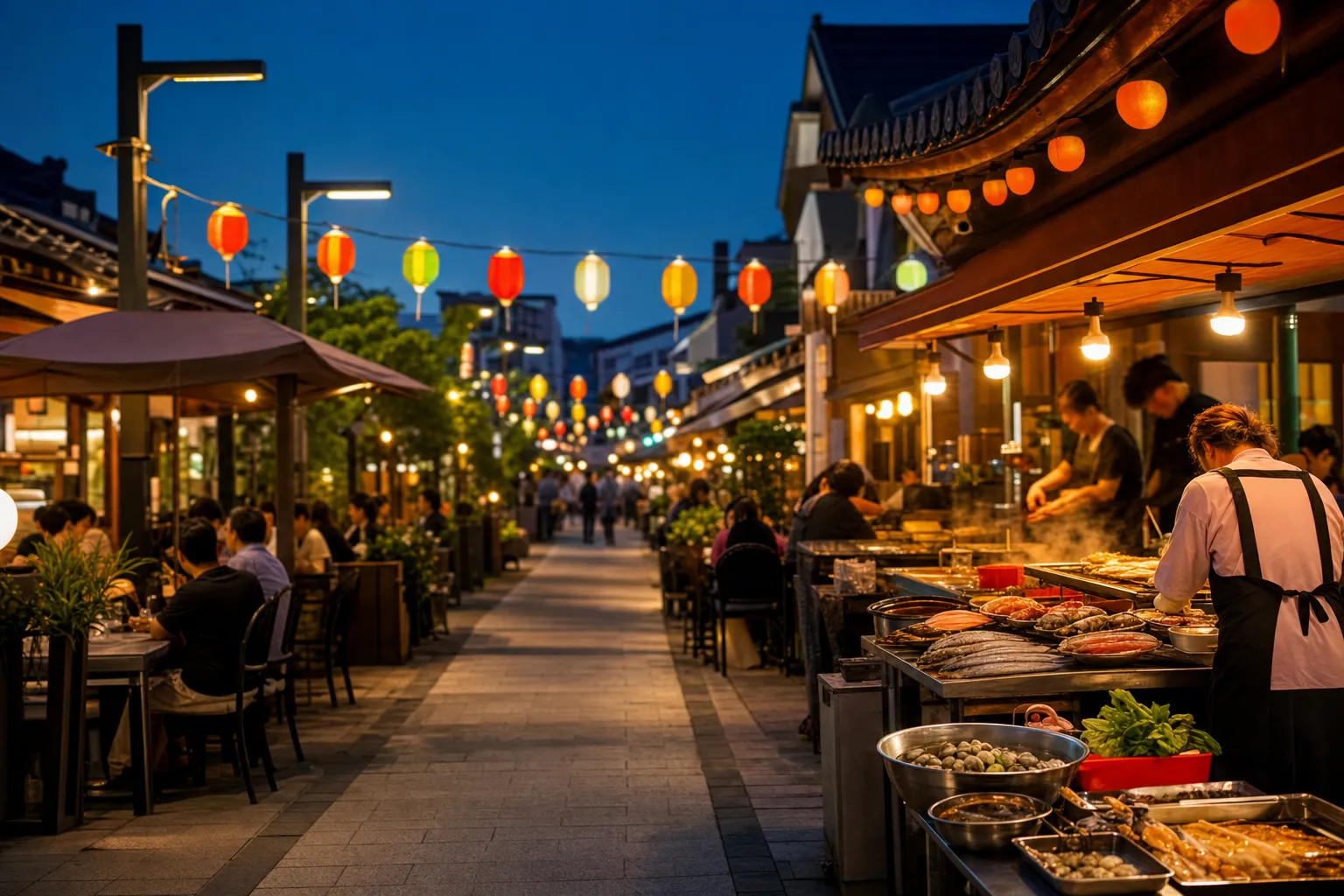 Yeongsanpo Naju Hongeo Street South Jeolla food destination
