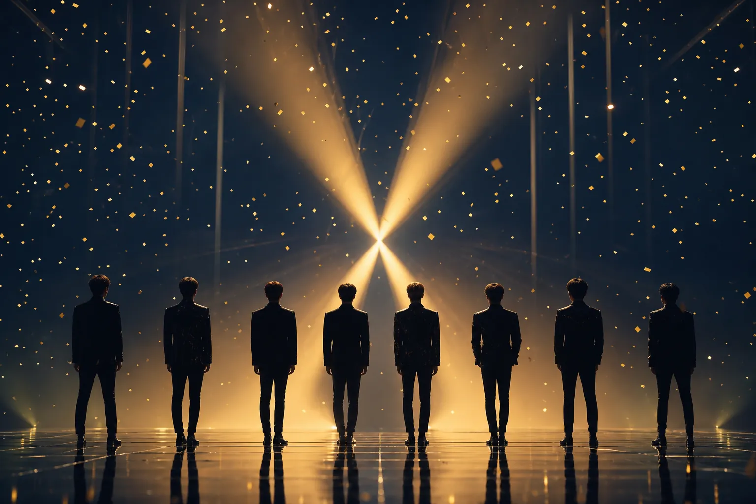 ATEEZ’s GOLDEN HOUR : Part.5 Debuts at No. 1 on Billboard 200 stage concept