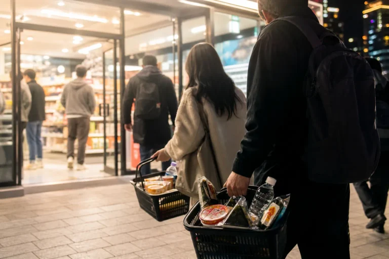 Myeongdong CU foreign sales K-food convenience stop
