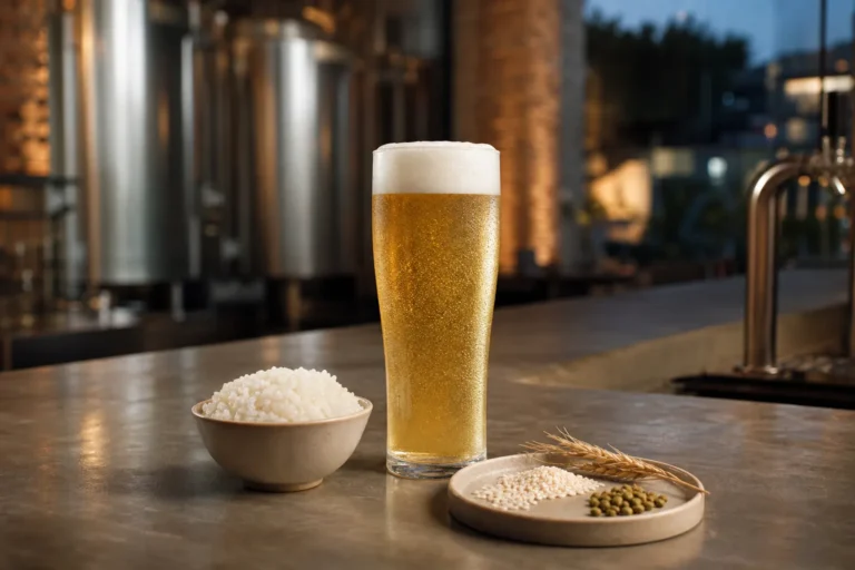 Seoul Brewery Seongsu Lager rice lager craft beer in Seoul