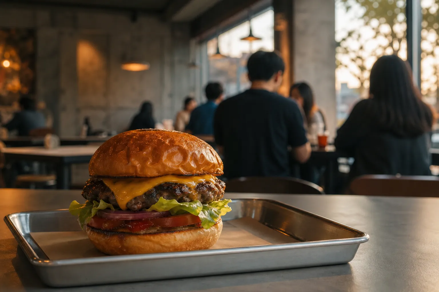 Bas Burger Seongsu handmade burger spot after its move