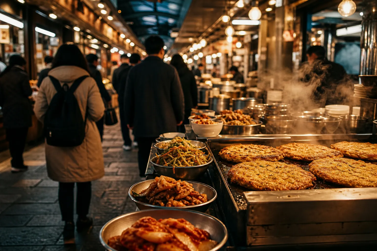 Gwangjang Market Renewal Eats Seoul traditional market food alley