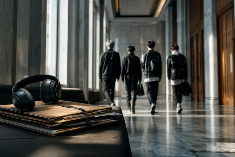 NewJeans ETA Lawsuit Filed in U.S. Court Over Alleged Samir’s Theme Similarities stage concept