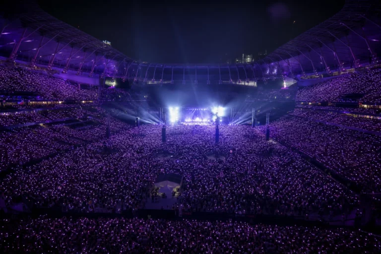 BTS Tottenham Concert Attendance Reaches About 130,000 Setting Venue Record stage concept