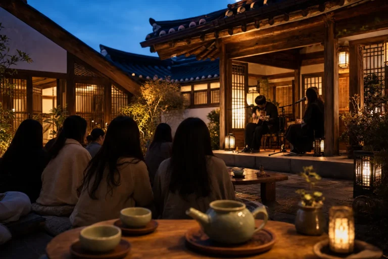 Cha.ddeul Hanok Concert: A Warm Guide to Cha.ddeul Live in Bukchon stage concept