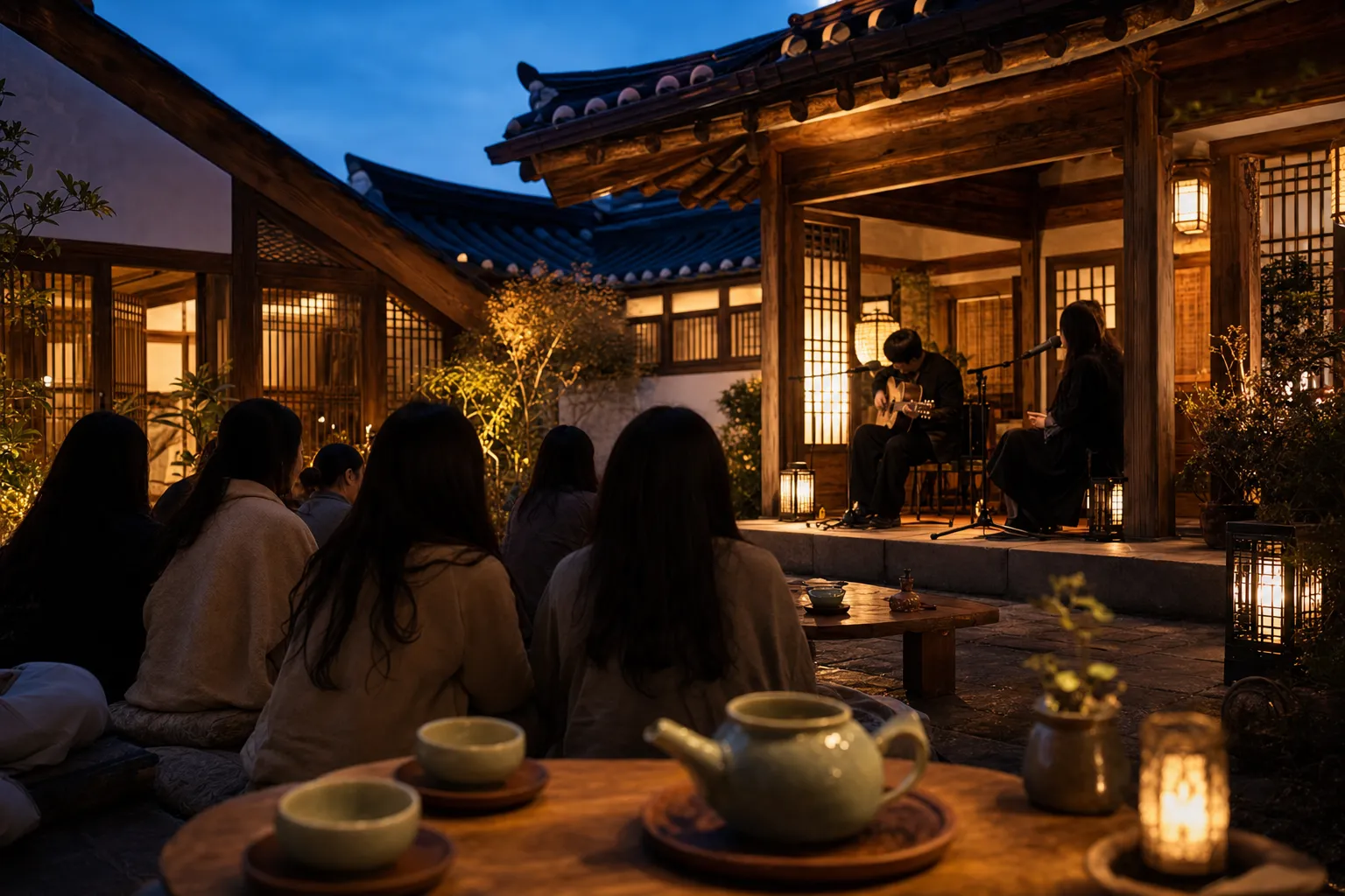 Cha.ddeul Hanok Concert: A Warm Guide to Cha.ddeul Live in Bukchon stage concept
