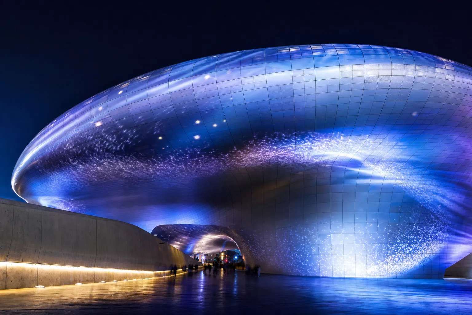 DDP Dream in Light Guide night media art Seoul venue concept