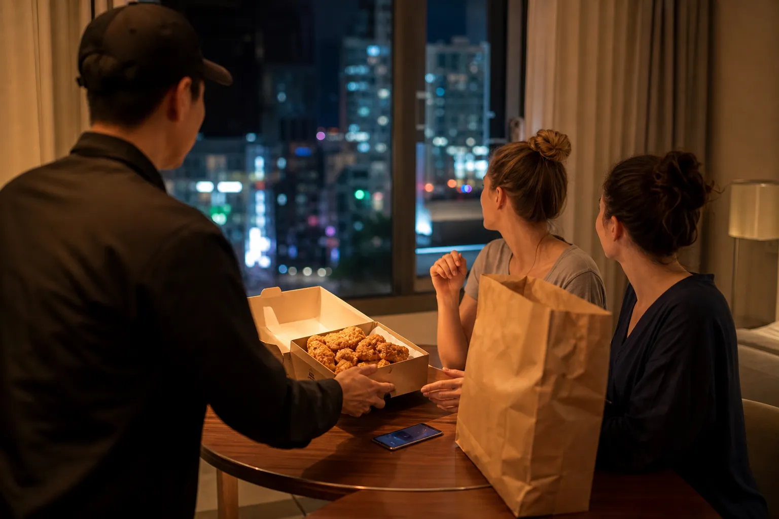 Foreign Chicken Delivery in Korea tourist K-delivery chicken trend