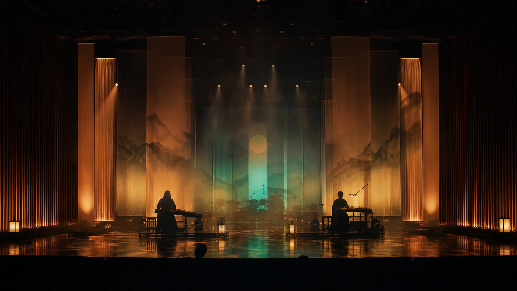 Harim X Guieim’s Meon Arirang Part II Yeowoorak Festival stage concept