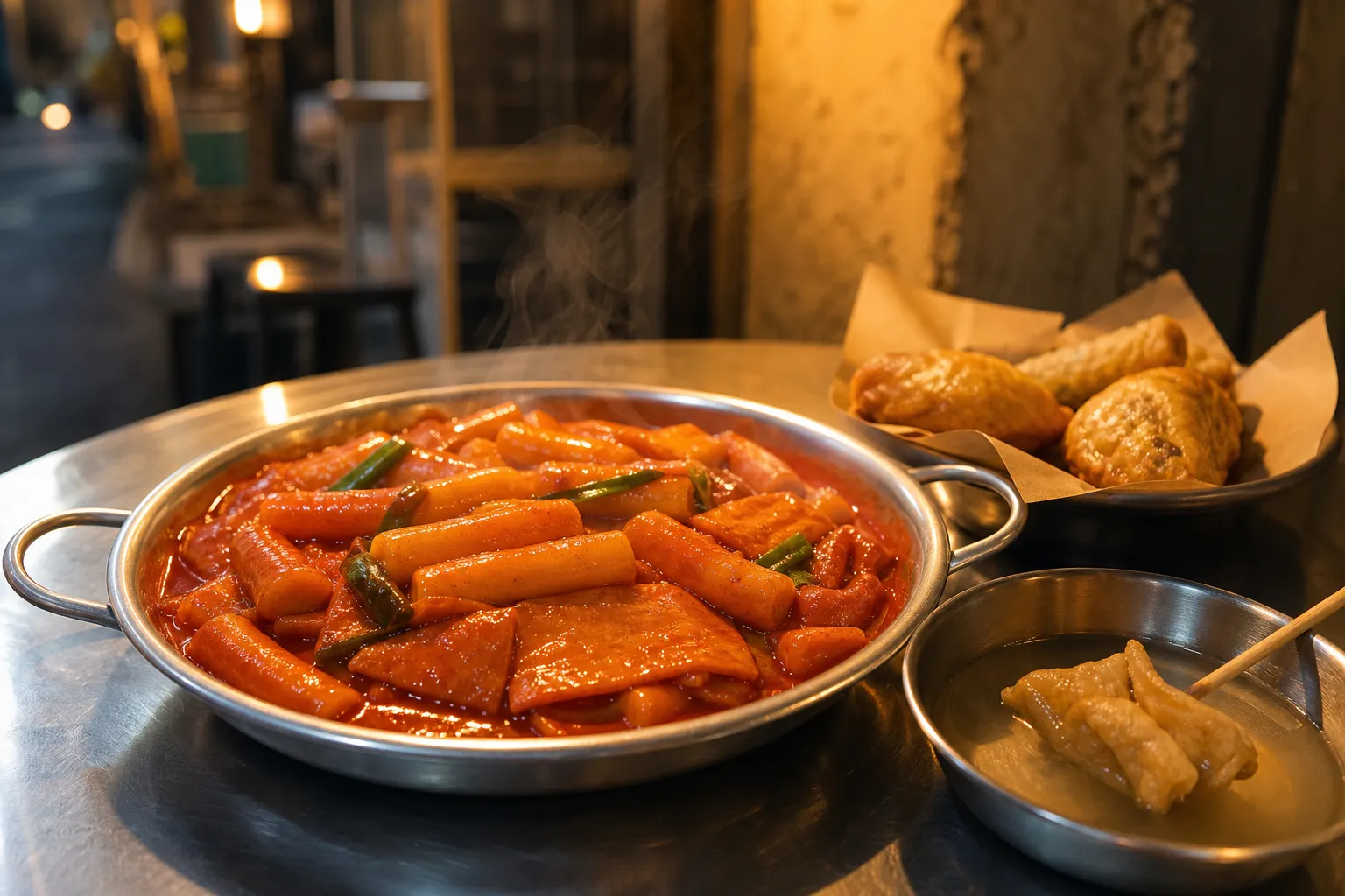Miltteok Factory Sinsa tteokbokki near Garosu-gil guide