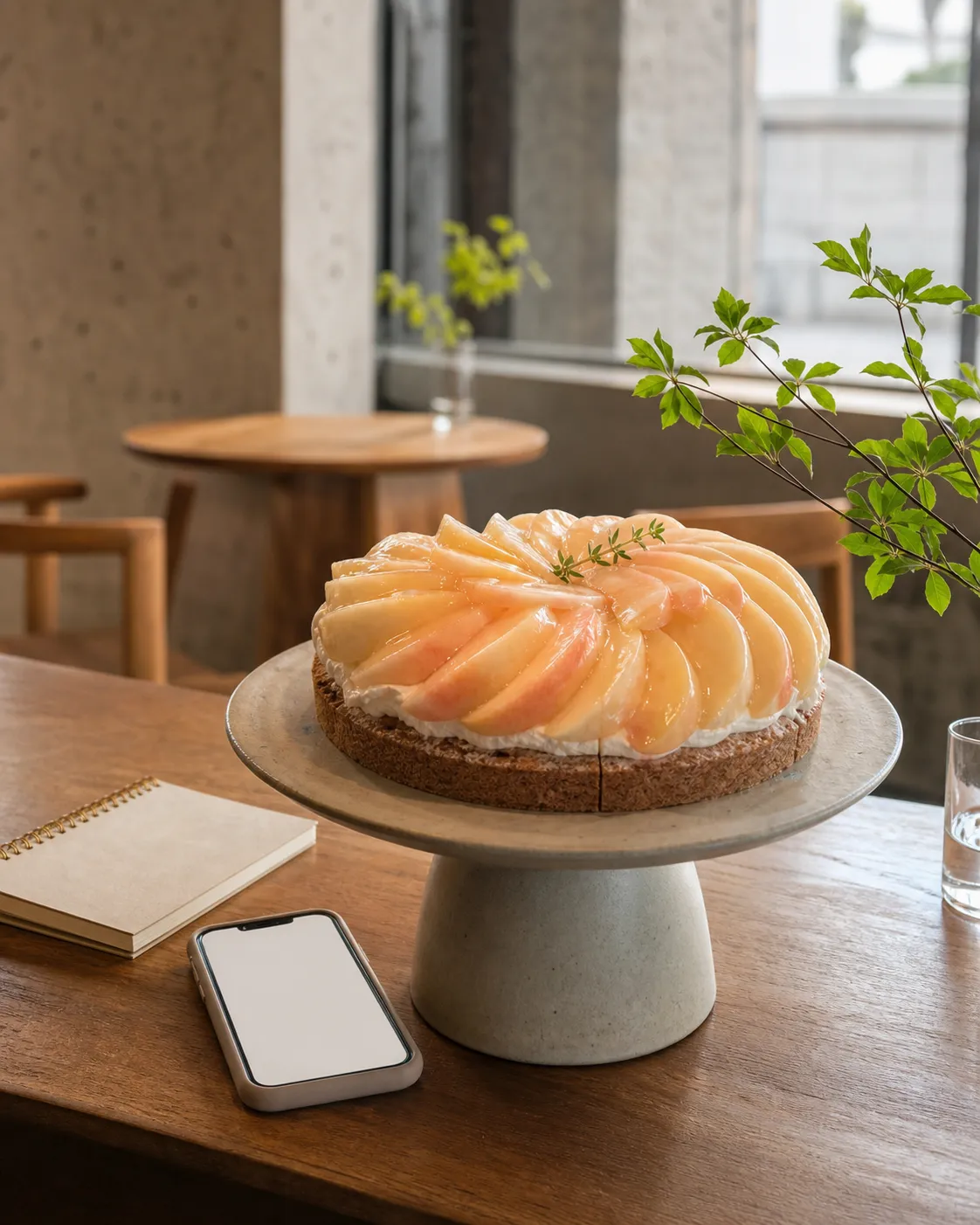 Seongsu peach cake reservations Plate D whole cake guide