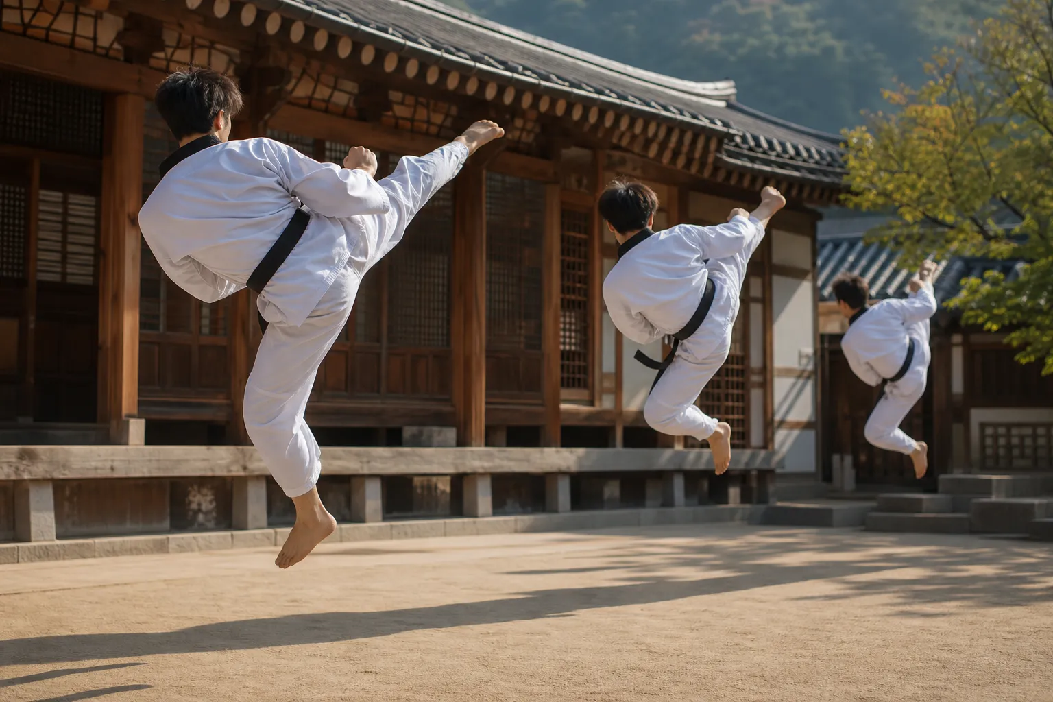 Namsangol Taekwondo Performance Guide: Free Weekend Shows at Namsangol Hanok Village in 2026 stage concept