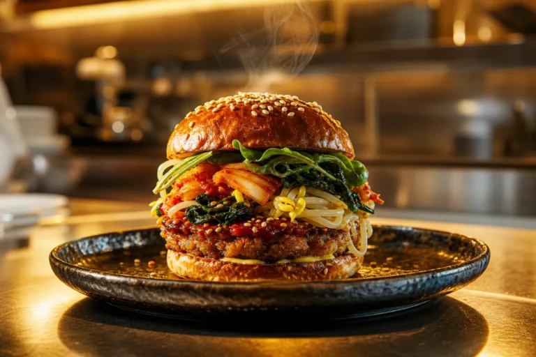 Zesty Saloon Seongsu Dolsot Bibim Burger Korea Burger Championship 2026 concept
