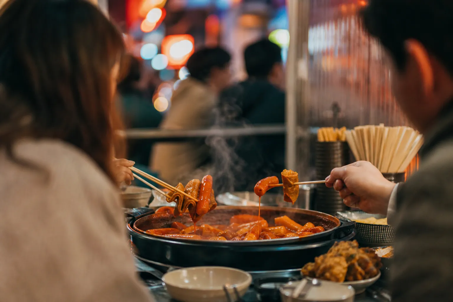 신당동 떡볶이 골목 외국인 관광객 Hipdang-dong Seoul trend