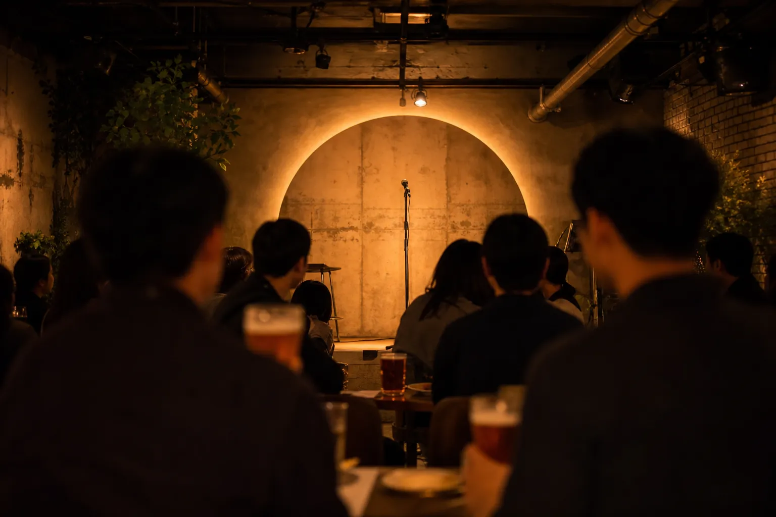 Seongsu Comedy Club Beer stand-up craft beer stage concept
