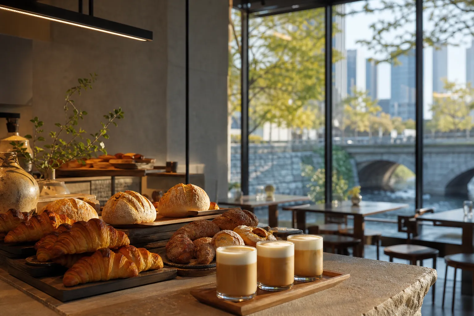 Burnt Seoul Cheonggyecheon Cafe Jongno bakery cafe guide