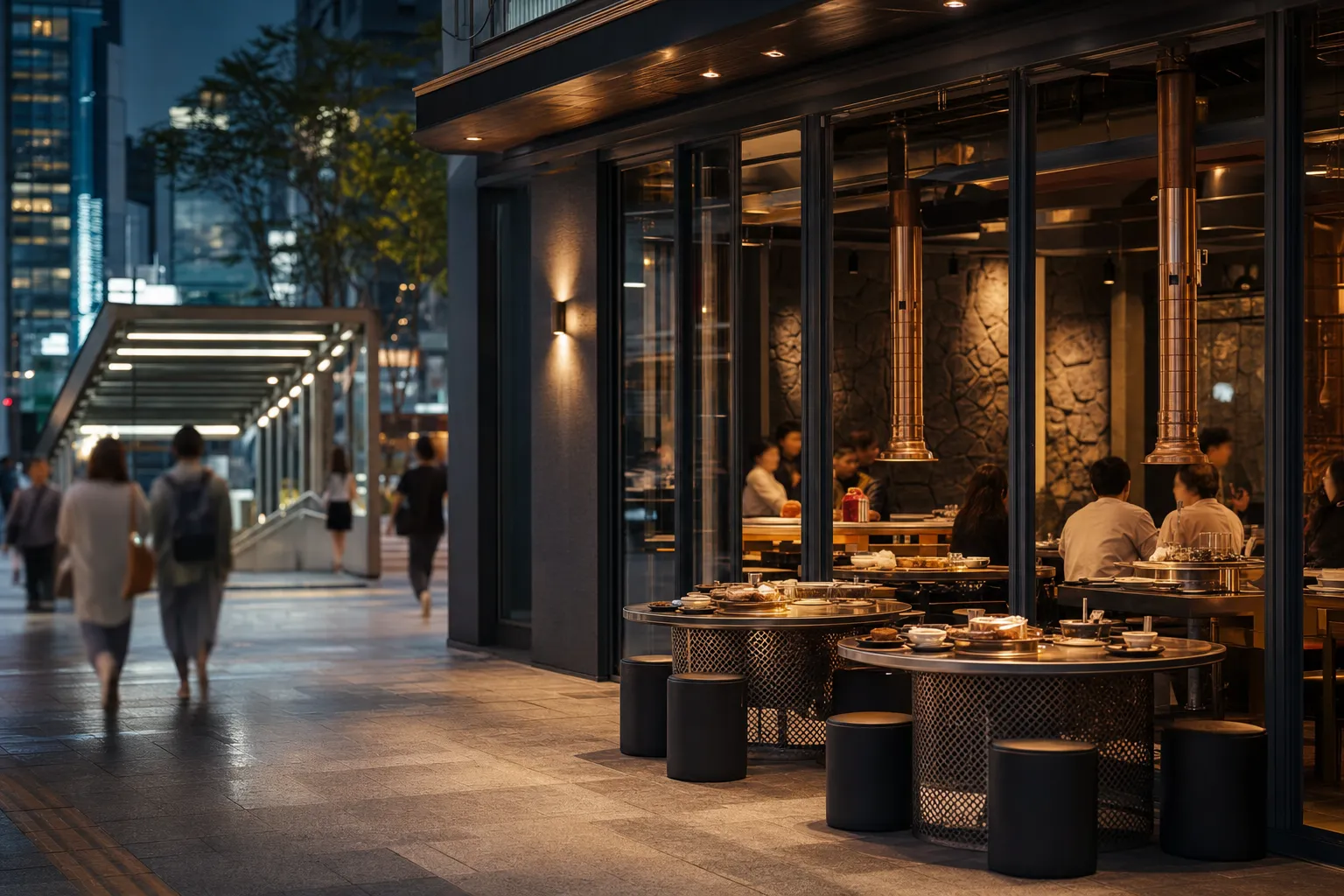 Jeongyukdo Hapjeong Station Exit 5 Korean BBQ guide