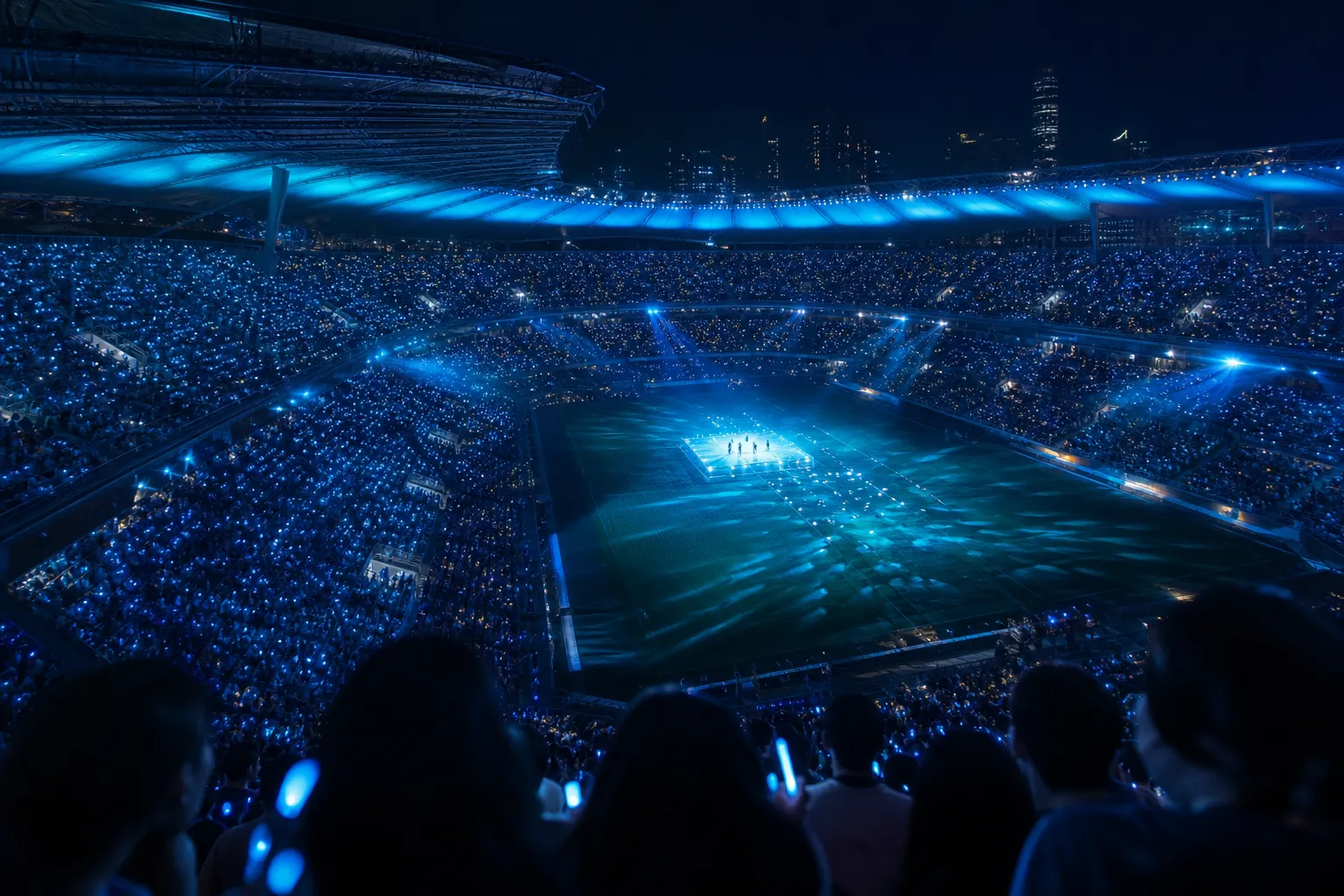 RESCENE Man City Halftime Show Confirmed for Coupang Play Series Match stage concept