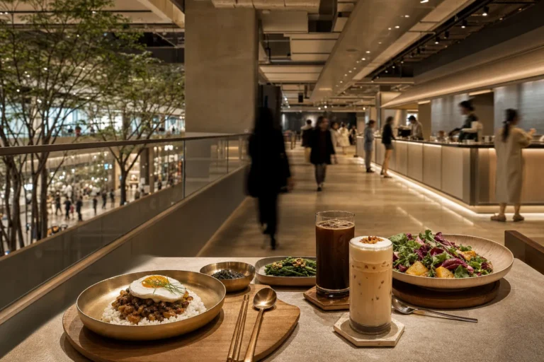Musinsa Food Garden Seongsu food court concept at Megastore Seongsu