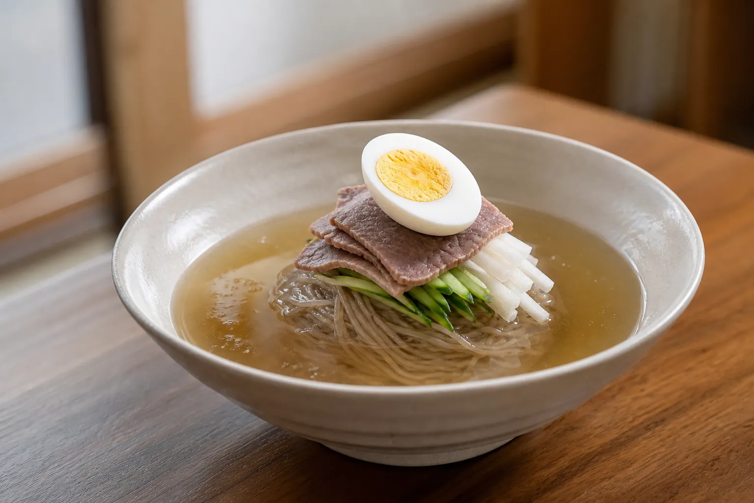 Andeok Naengmyeon Seochon beef cold noodles Michelin Bib Gourmand 2026