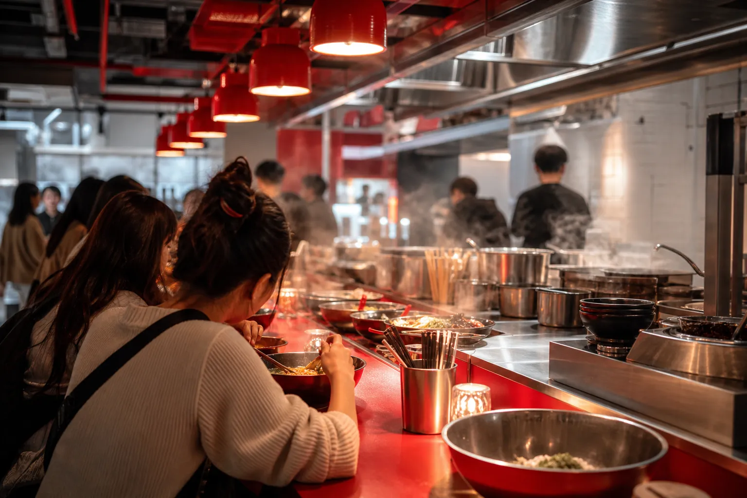Seongsu Shin Ramyun Pop-Up Guide Nongshim Shin Ramyun Bunsik concept