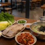 Jeon Hyun-moo Plan 3 Family Son Kalguksu Bossam Seongsu bossam set meal