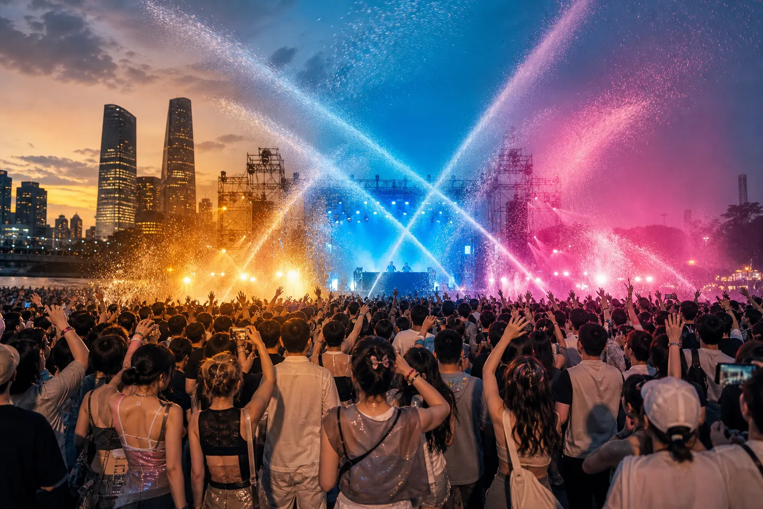 Waterbomb Seoul 2026 Lineup Ranking stage concept