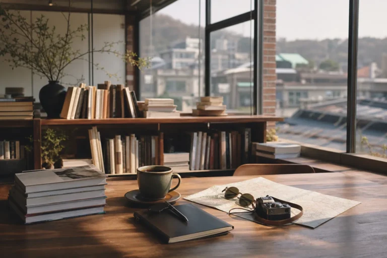 Fikee Book Cafe Seosulla-gil Seoul book cafe guide