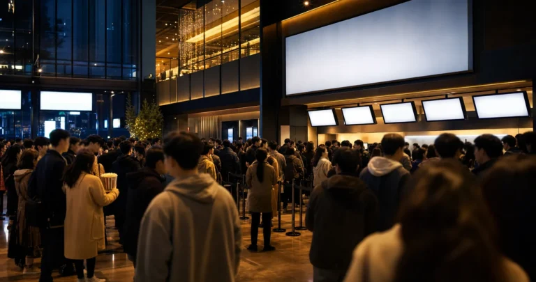 Hope opening day audience 333000 Na Hong-jin film Seoul cinema concept