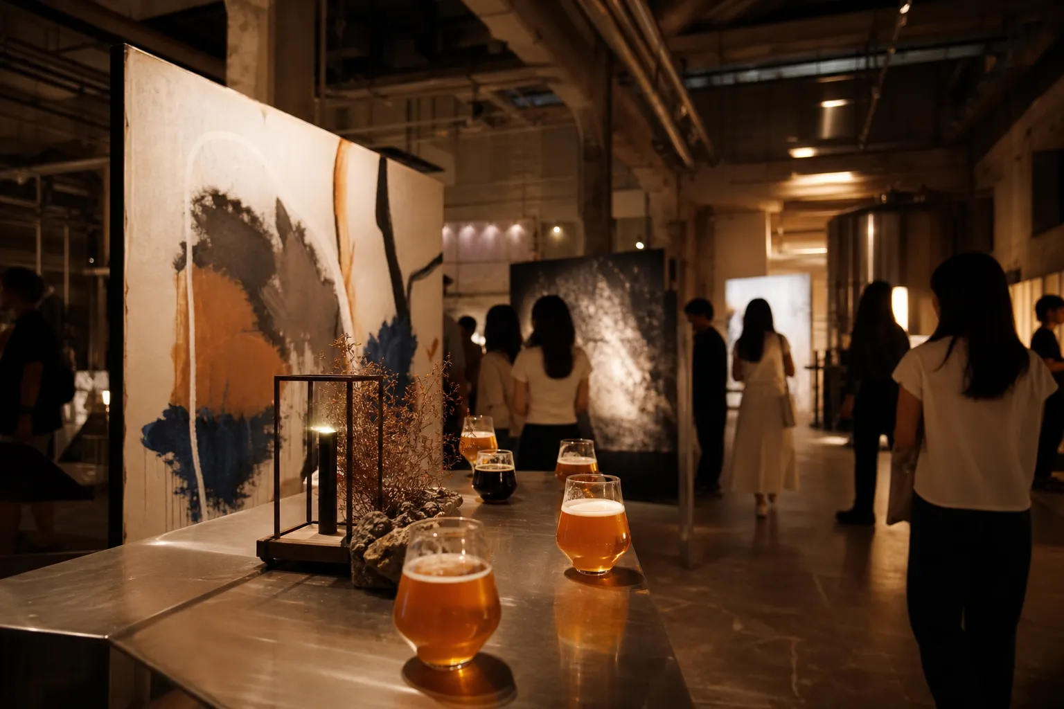 Seoul Brewery Seongsu Exhibition ART CRAFT PROJECT beer and art concept