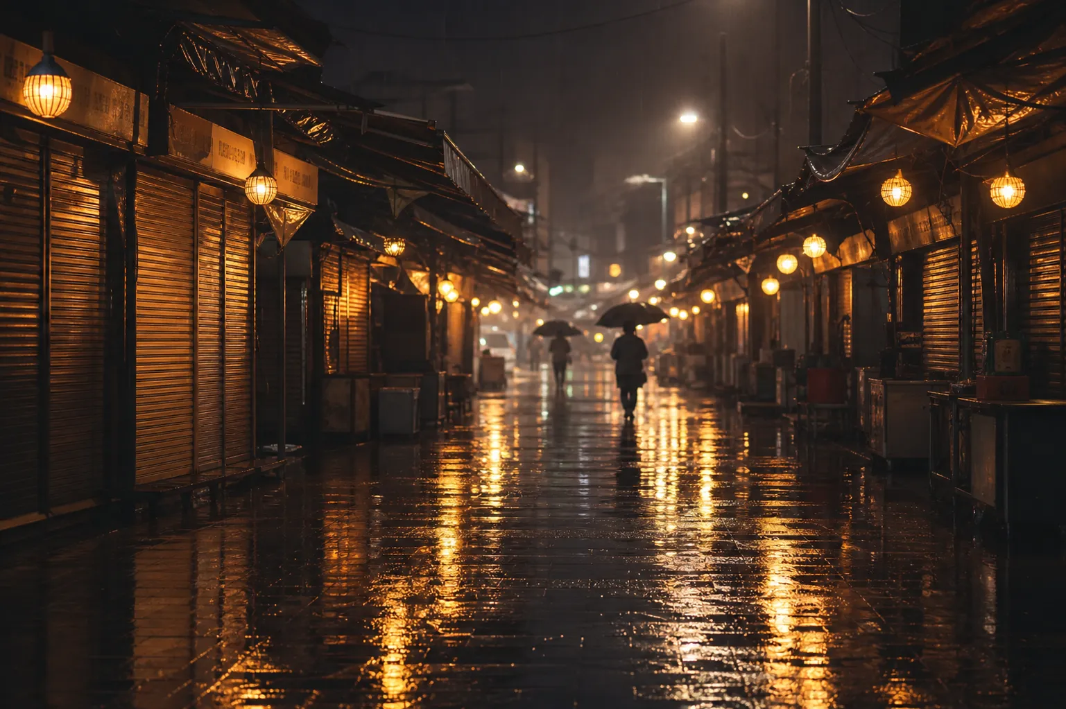 Seomun Night Market closed on July 17 due to rain