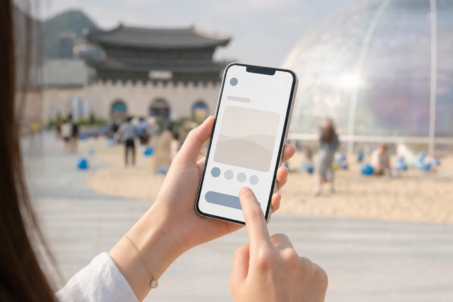 Sand Agit Reservation Guide Gwanghwamun Sand Dome booking concept