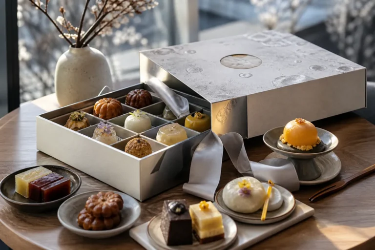 Cheonsang Gaok dessert set Dalbit Raon gift package in Seongsu