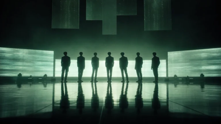 BTS NORMAL Korean Version Released With Spotify-First MV Rollout stage concept