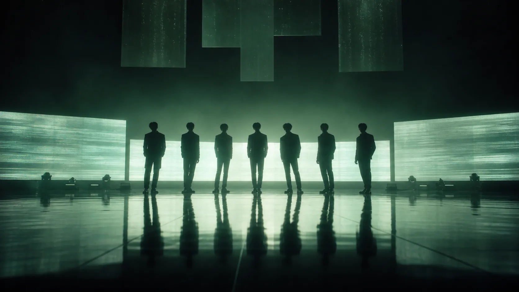 BTS NORMAL Korean Version Released With Spotify-First MV Rollout stage concept