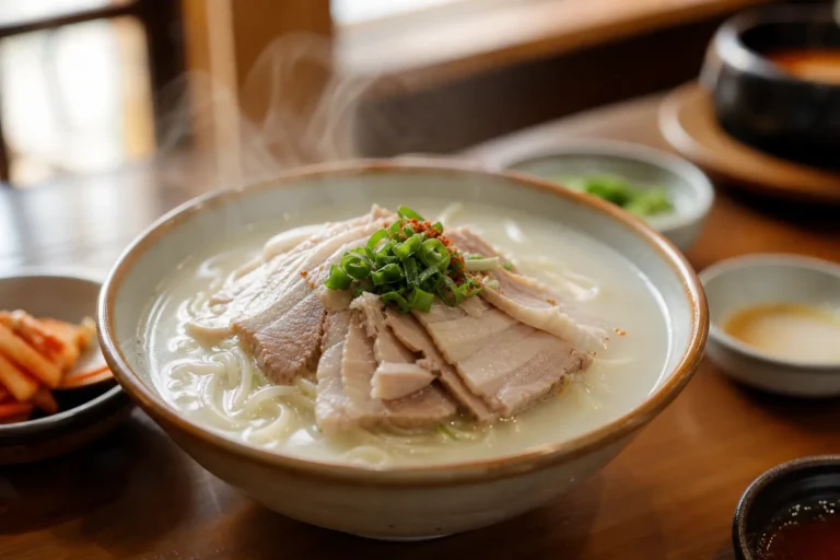 Golmak Sikdang Gogi Guksu Jeju pork noodles guide