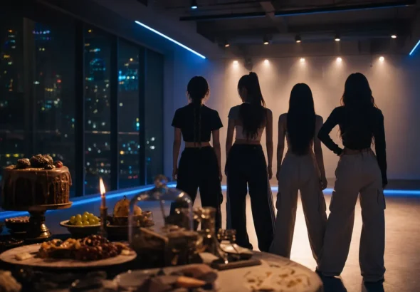 OURBIRTHDAY HUNGRY Side A July 22 pre-debut release stage concept