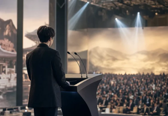 G-Dragon to Address UNESCO World Heritage Committee Opening Ceremony in Busan stage concept