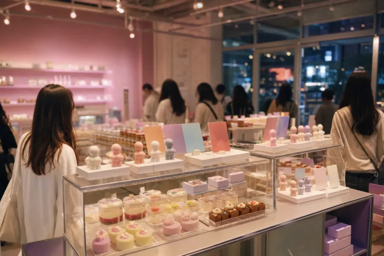 Seongsu Dessert Park Popup CU X RIIZE fan stop concept in Seoul