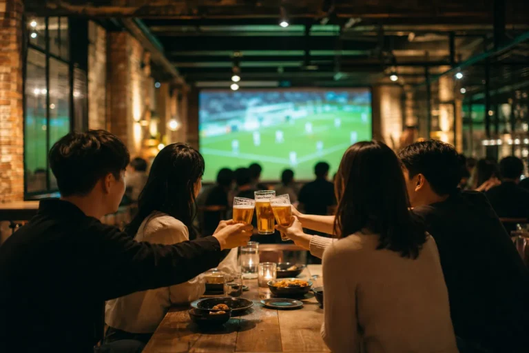 Brooklyn Brewery World Cup Watch Parties and the Seongsu Craft Beer Connection concept