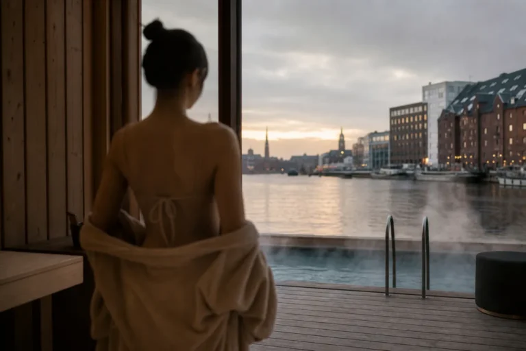 Jennie Copenhagen sauna style moment travel update